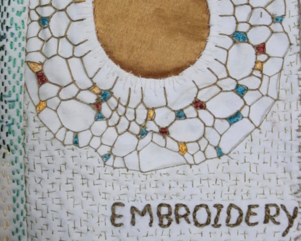 Meditatief Mandala borduren 14 november Art Cafe Lou-vre Soest